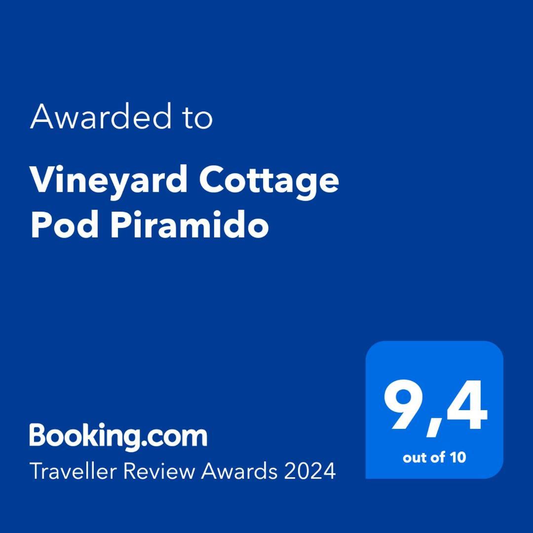 Vineyard Cottage Pod Piramido Dobrnic 外观 照片